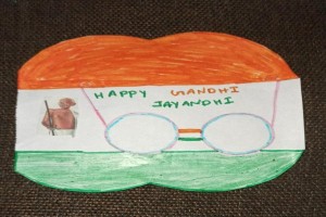 gandhi jayanti day students creativity